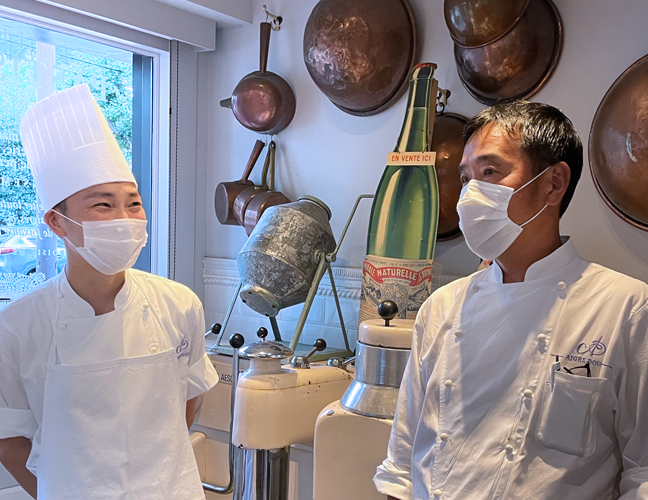 エーグルドゥース寺井シェフ