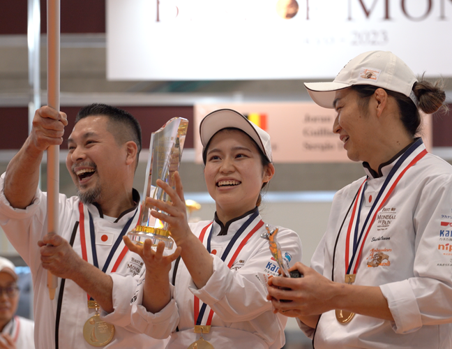 第3回ベスト・オブ・モンディアル・デュ・パン優勝に輝いた日本チーム