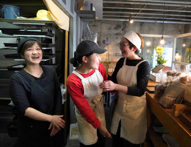 トレマタンブーランジェリーの従業員の皆さん