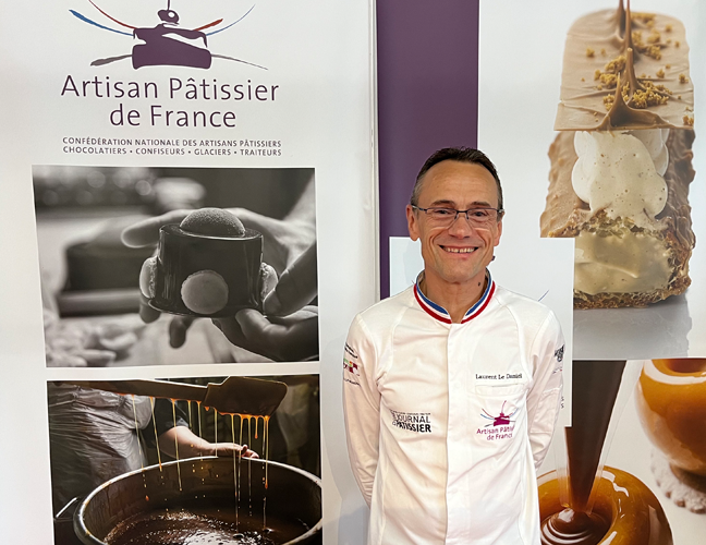 フランス全国職人組合会長のローラン・ルダニエル氏