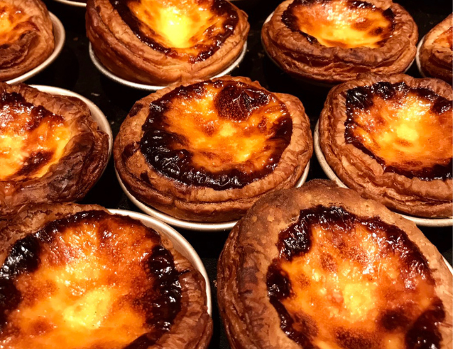 丘の上のパン屋エッグタルト