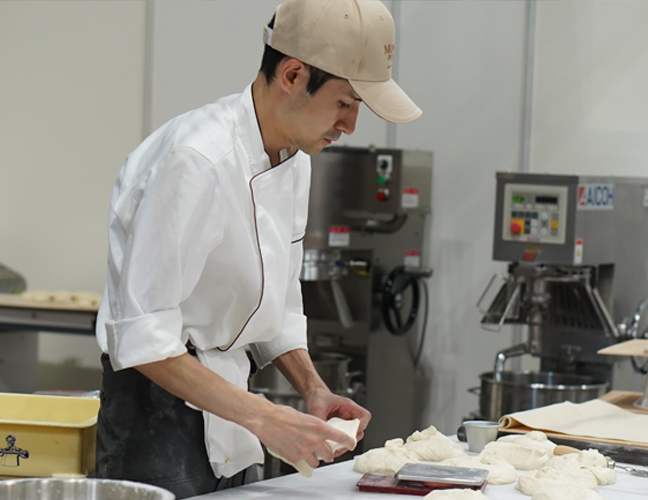 池田 匡選手（ブーランジュリー グルマン） 