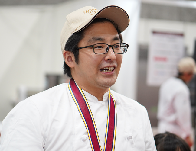 奥祐樹シェフ（ブーランジュリー ベルドール）