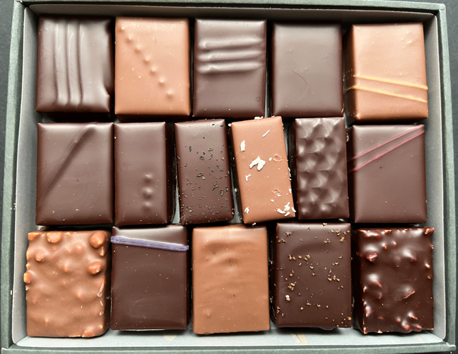 ヴァンサン・ゲルレのショコラのアソート