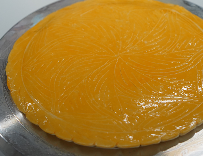 ガレット・デ・ロワのレイヤージュ