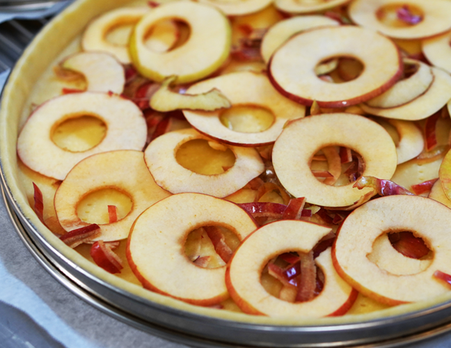 ナンポルトクワのりんごのタルト