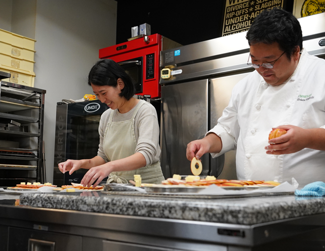ナンポルトクワの▲杏菜さんと裕勝さん